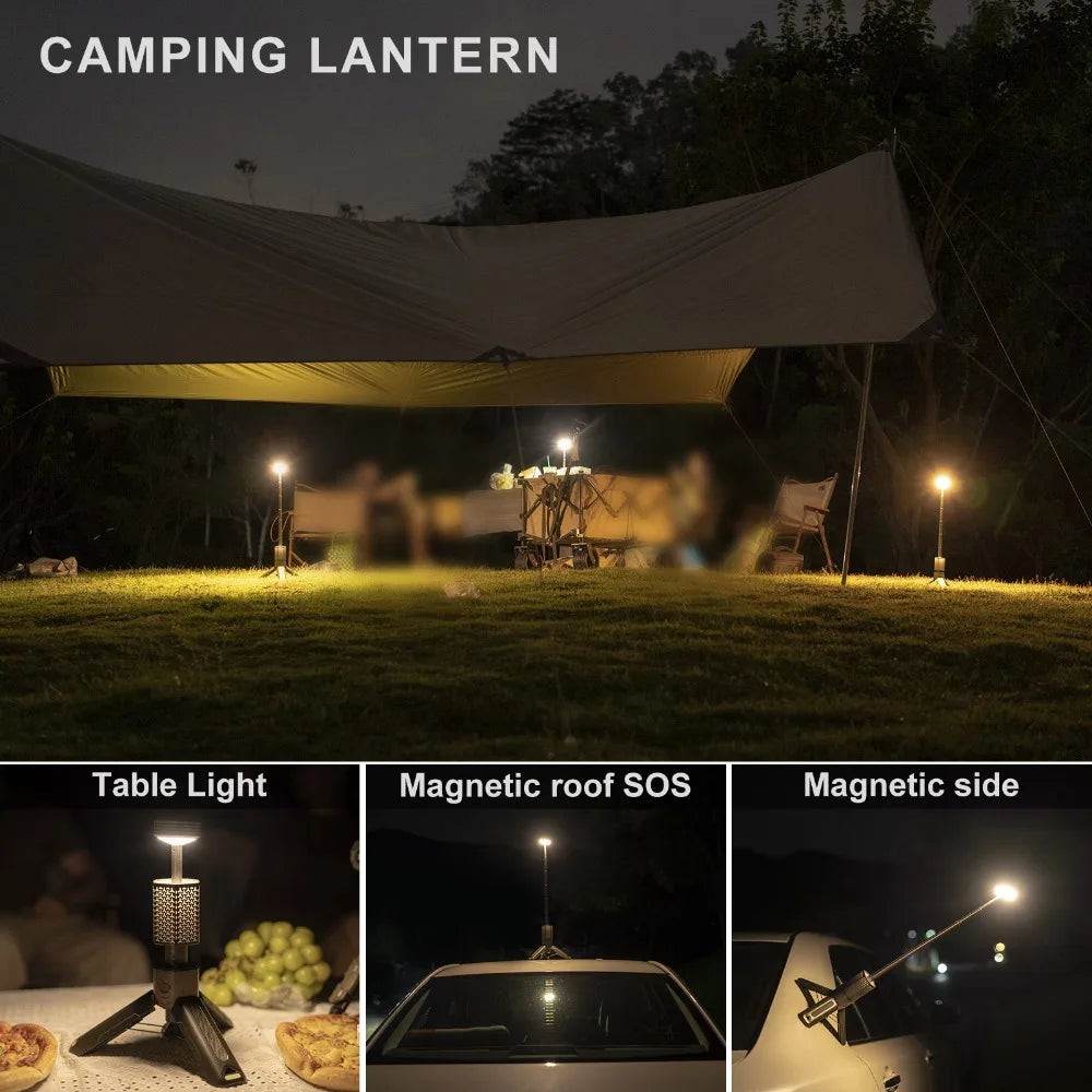 Telescopic and Collapsible Camping Light - Wholesalus