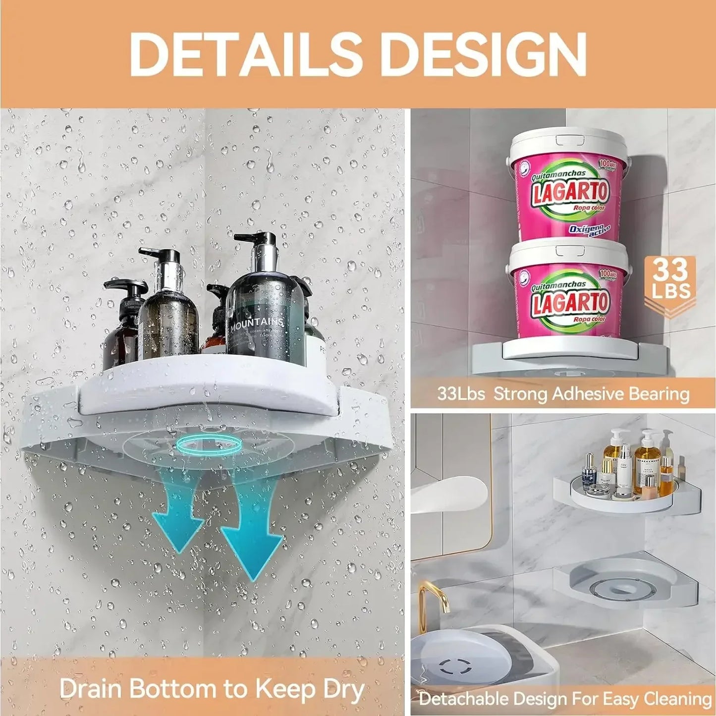 Rotating Corner Shelf - Wholesalus