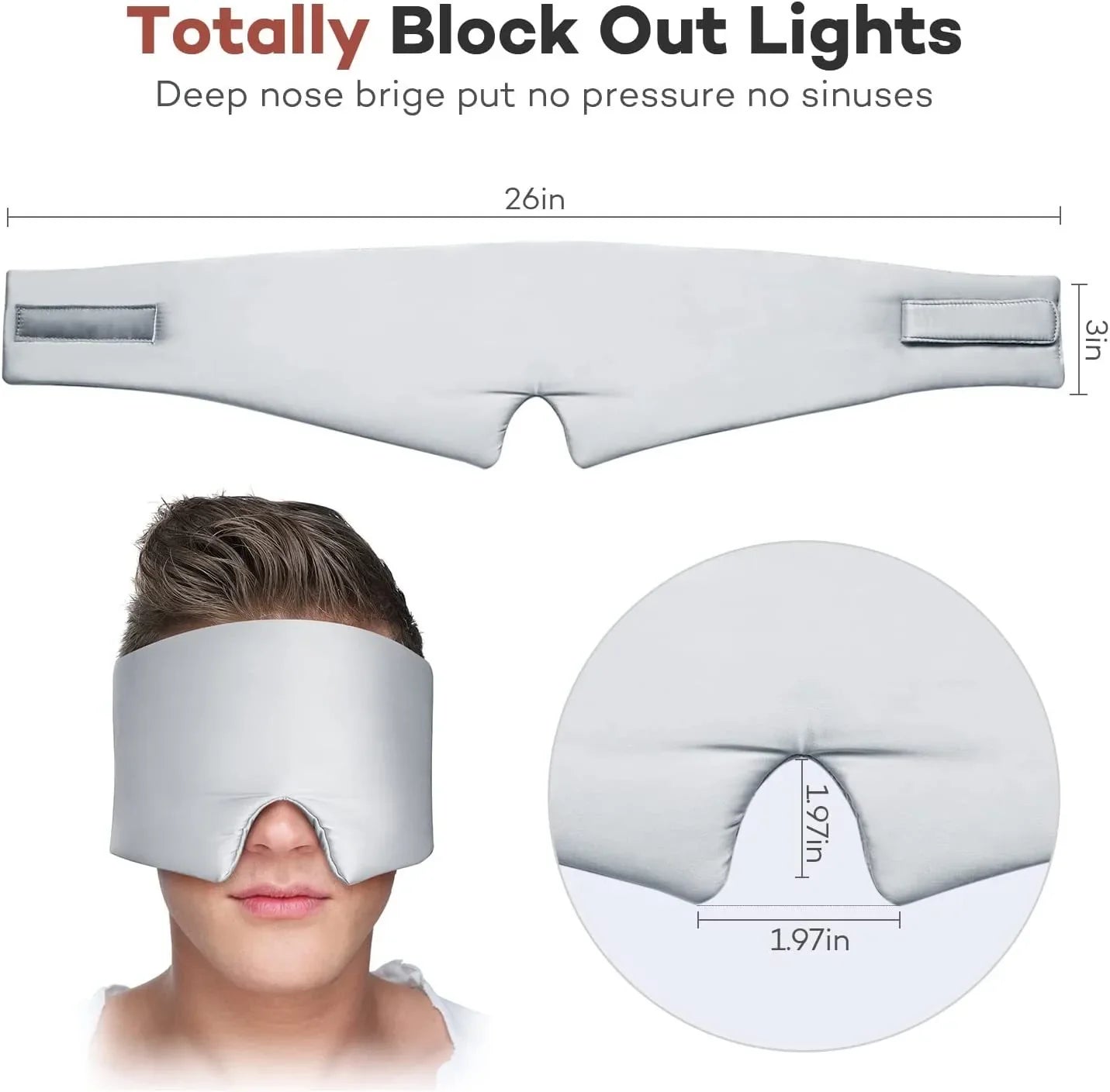 Silk Blindfold Travel Nap - Wholesalus
