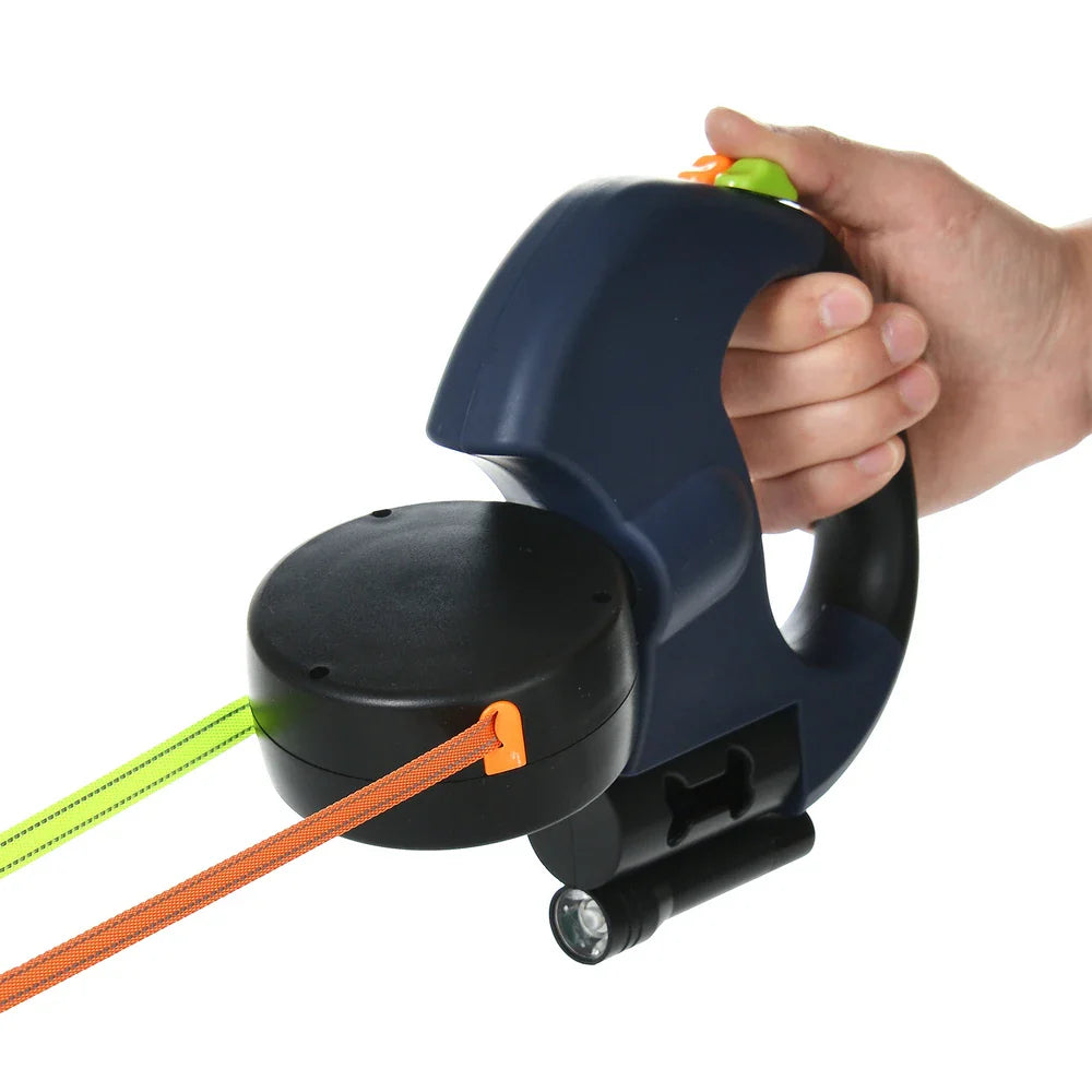 Zero Tangle Retractable Pet Walking Leash - Wholesalus