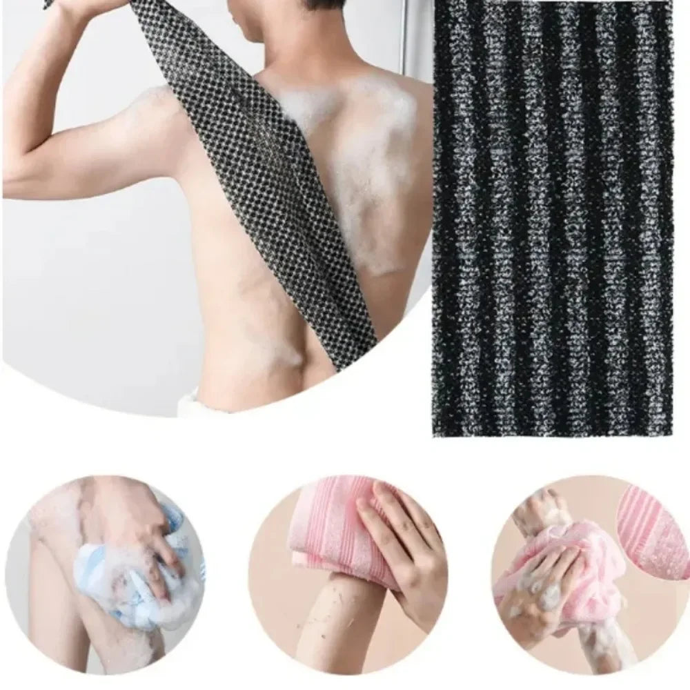 Exfoliating Shower Sponge Scrub Towel - Wholesalus