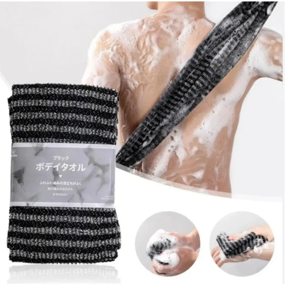Exfoliating Shower Sponge Scrub Towel - Wholesalus