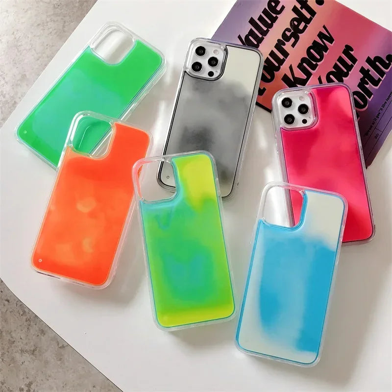 Luminous Quicksand iPhone Case - Wholesalus