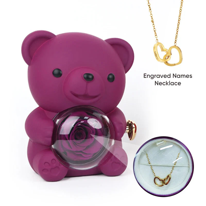 Rotating Bear Gift Box - Wholesalus