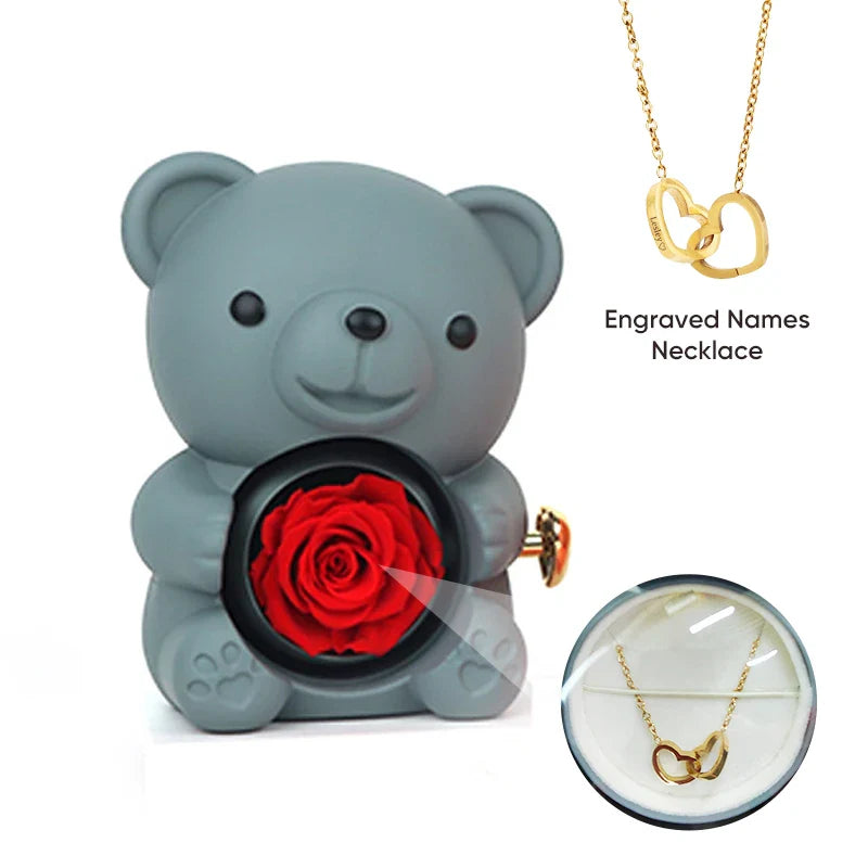 Rotating Bear Gift Box - Wholesalus
