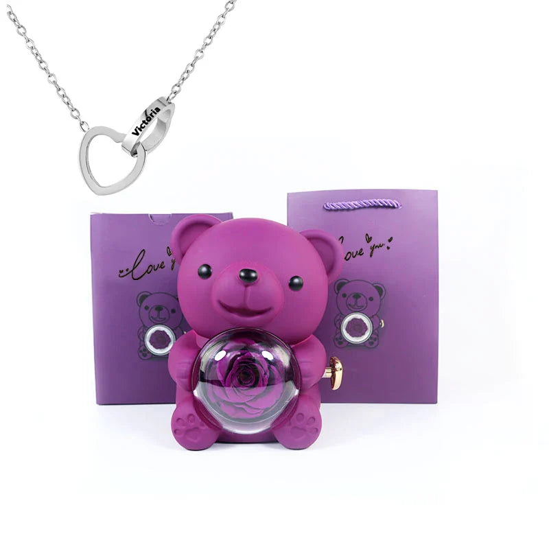 Rotating Bear Gift Box - Wholesalus