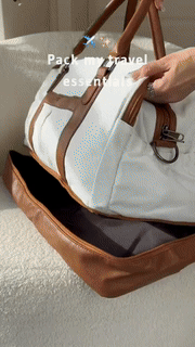 Travel Duffel Bag with Shoes Compartment - Wholesalus