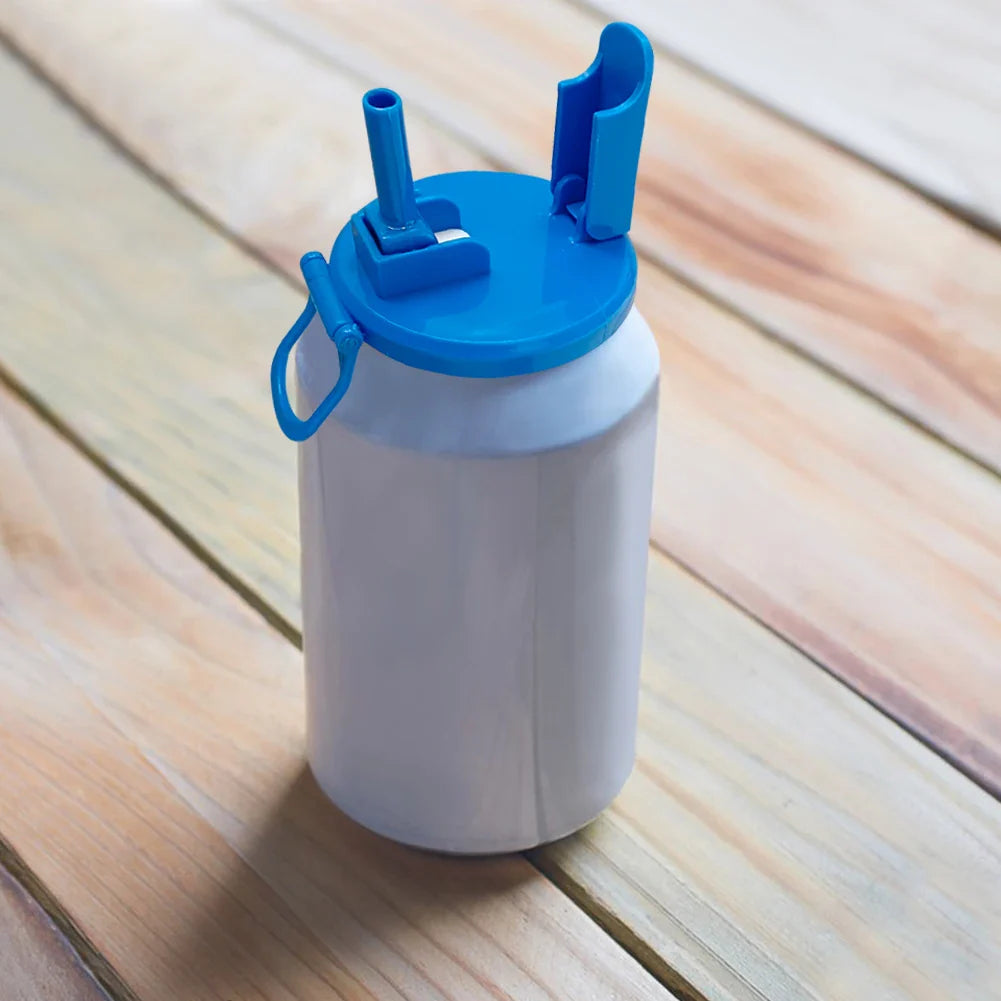 Silicone Soda Can Lid with Straw - Wholesalus