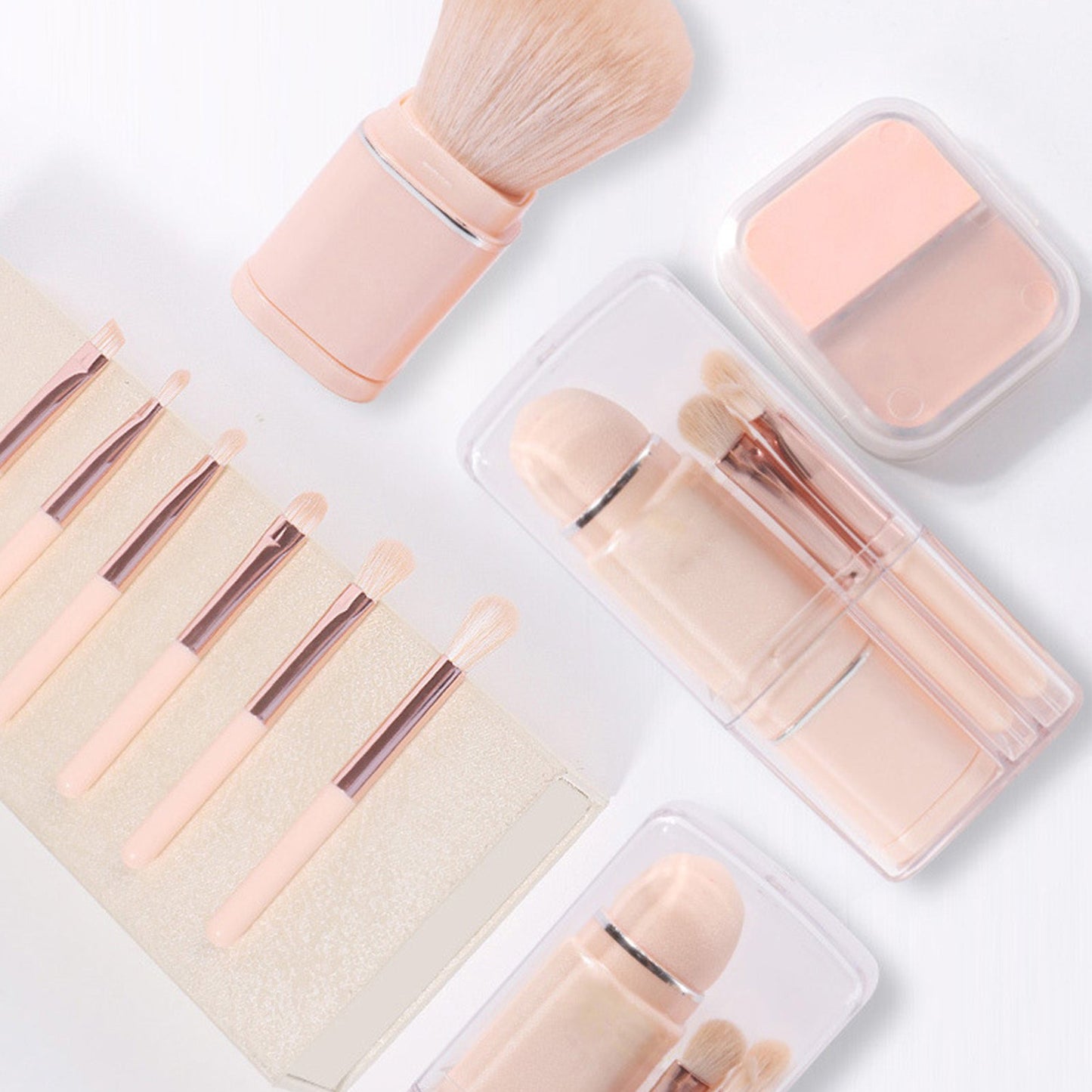 8Pcs Portable Makeup Brushes Set - Wholesalus