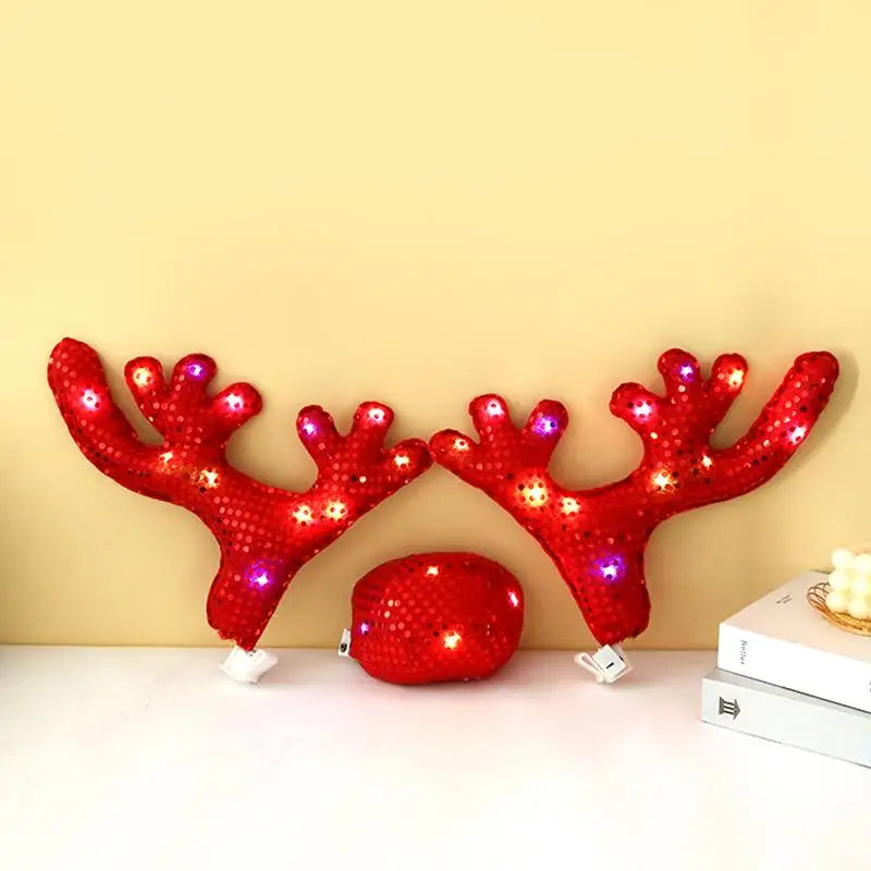 Christmas Reindeer Antlers For Cars - Wholesalus