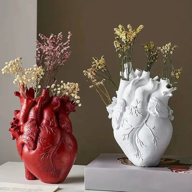 Heart Shaped Flower Vase - Wholesalus