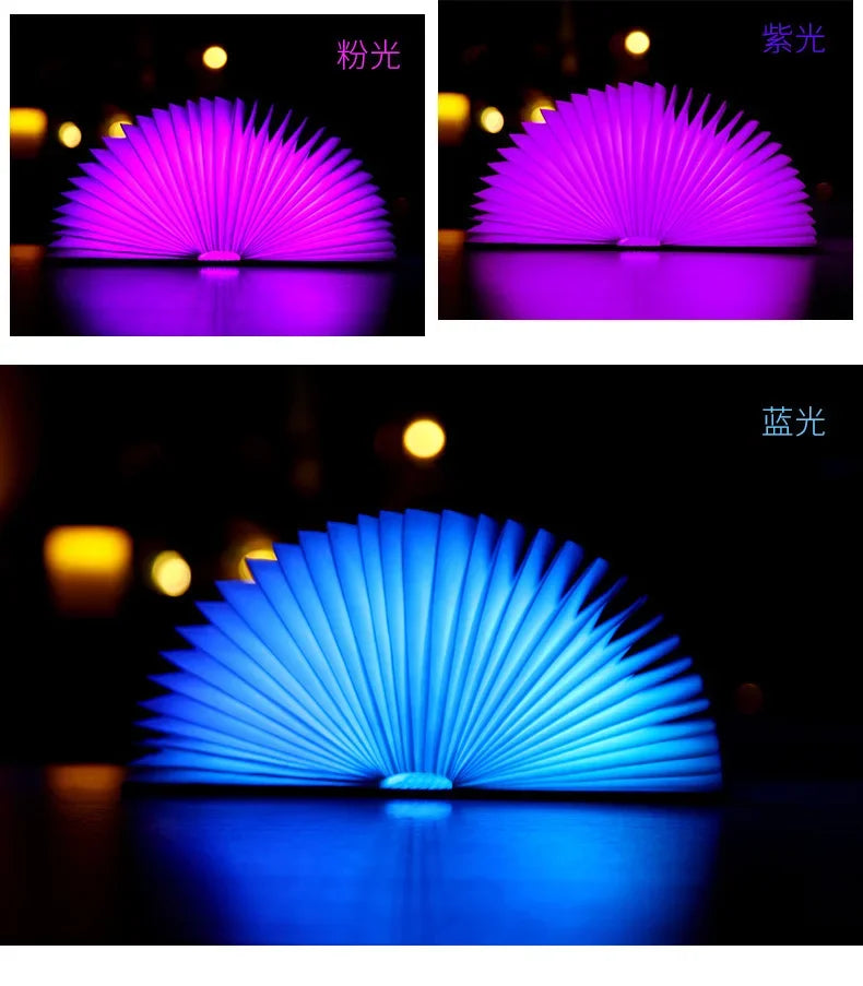 Creative Book LED Night Light - Wholesalus