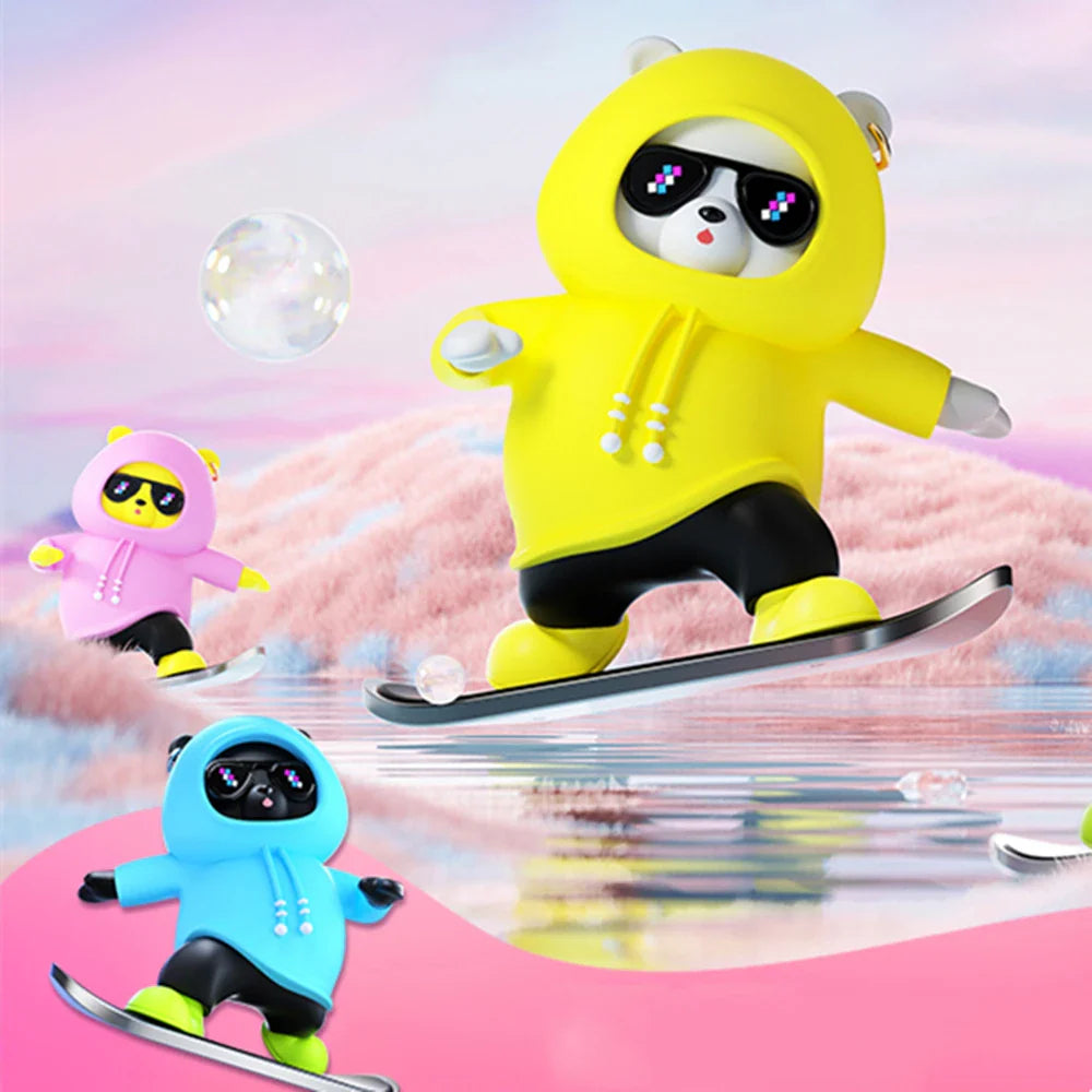 Car Dashboard Sliding Panda - Wholesalus