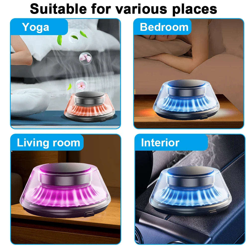 Solar Car Fragrance Humidifier - Wholesalus