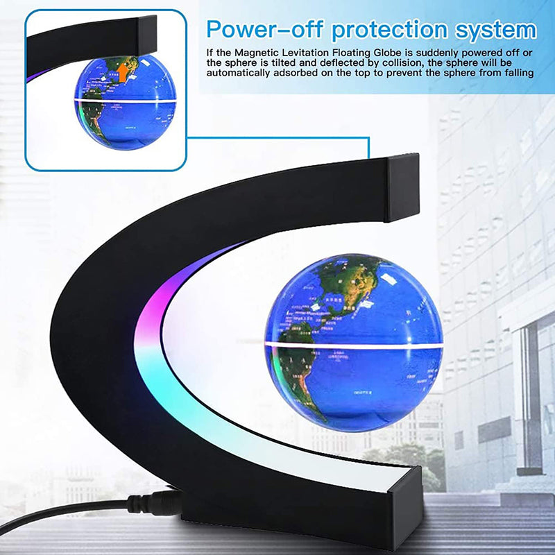 Magnetic Levitation Globe Ornament - Wholesalus
