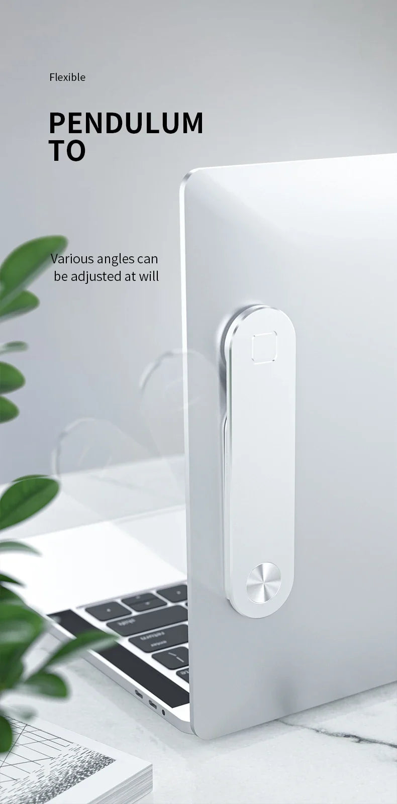 Magnetic Laptop Phone Holder - Wholesalus