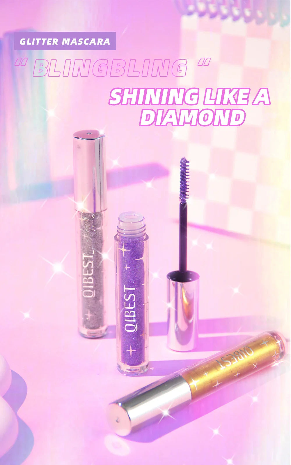 Shining Shimmer Mascara - Wholesalus