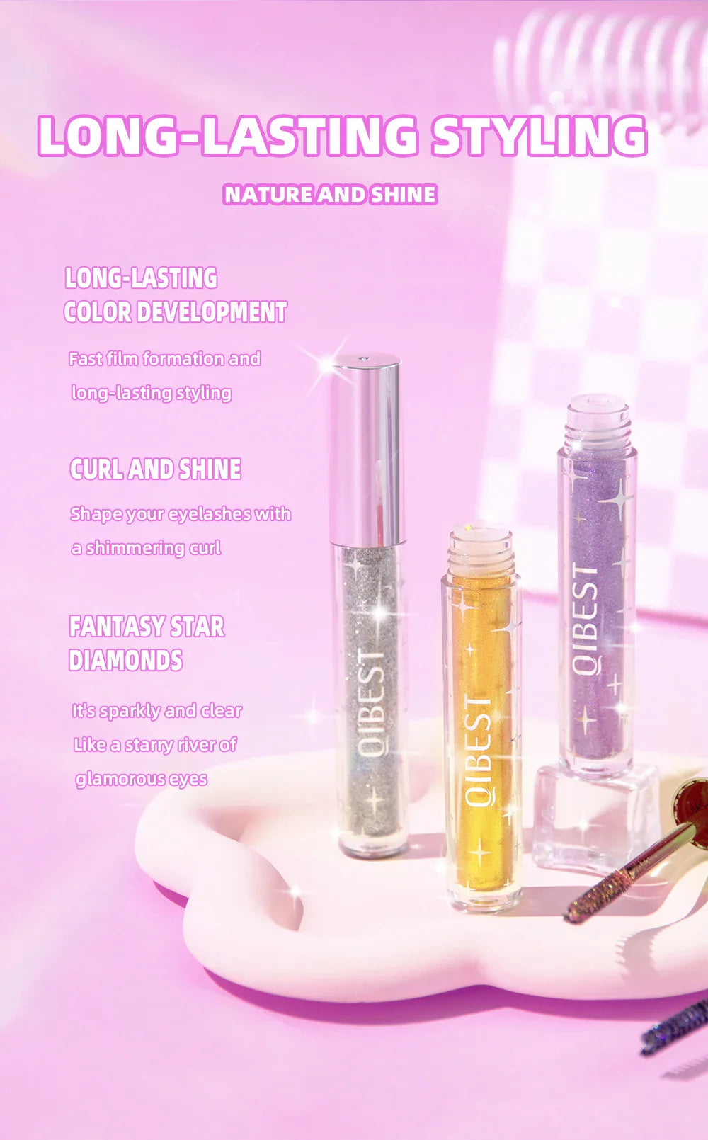 Shining Shimmer Mascara - Wholesalus