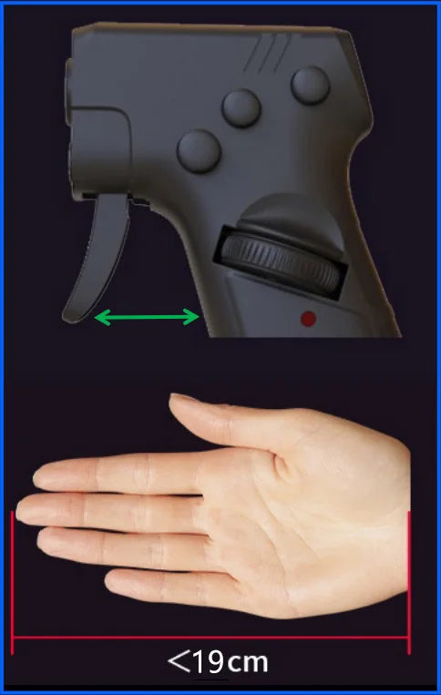 Ergonomic Gun Style Gaming Mouse - Wholesalus
