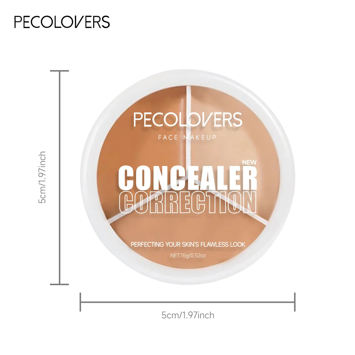 3 In 1 Colors Concealer Cream - Wholesalus