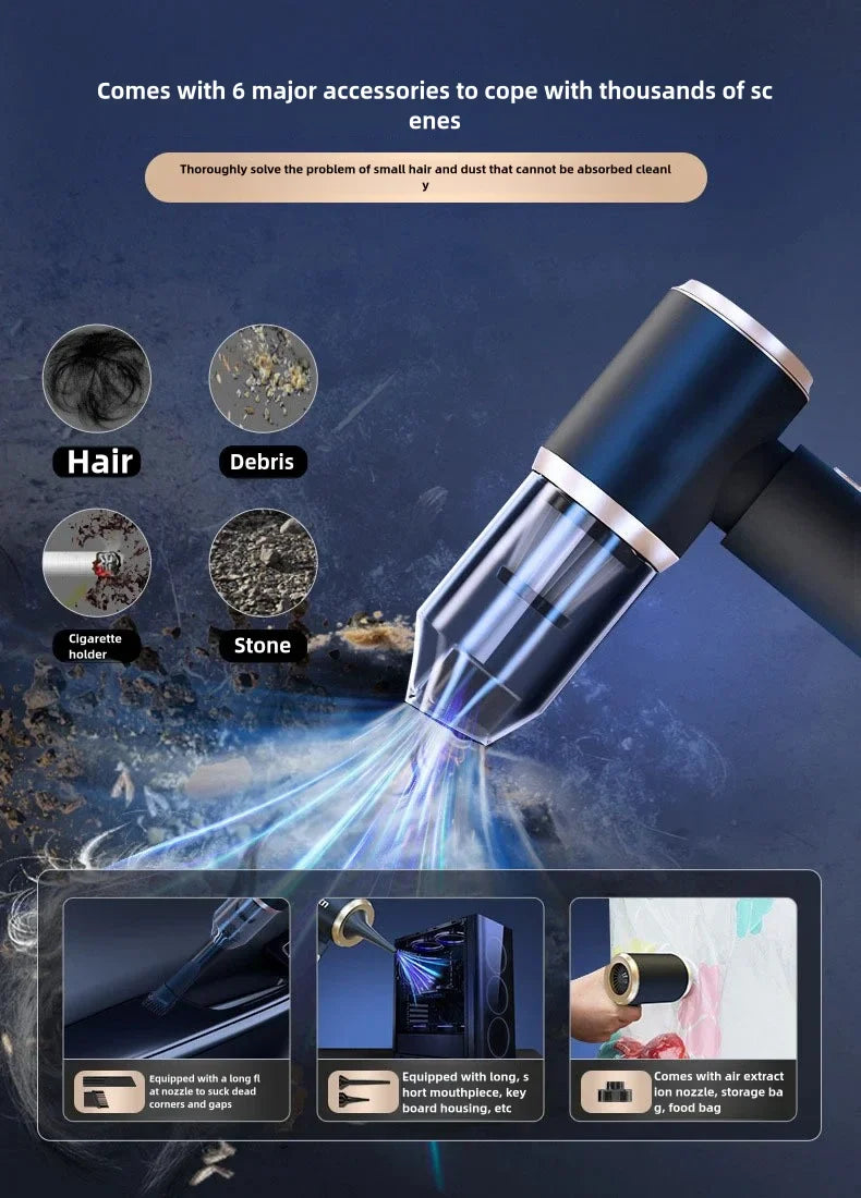 Handheld Suction and Blow Vacuum Cleaner - Wholesalus