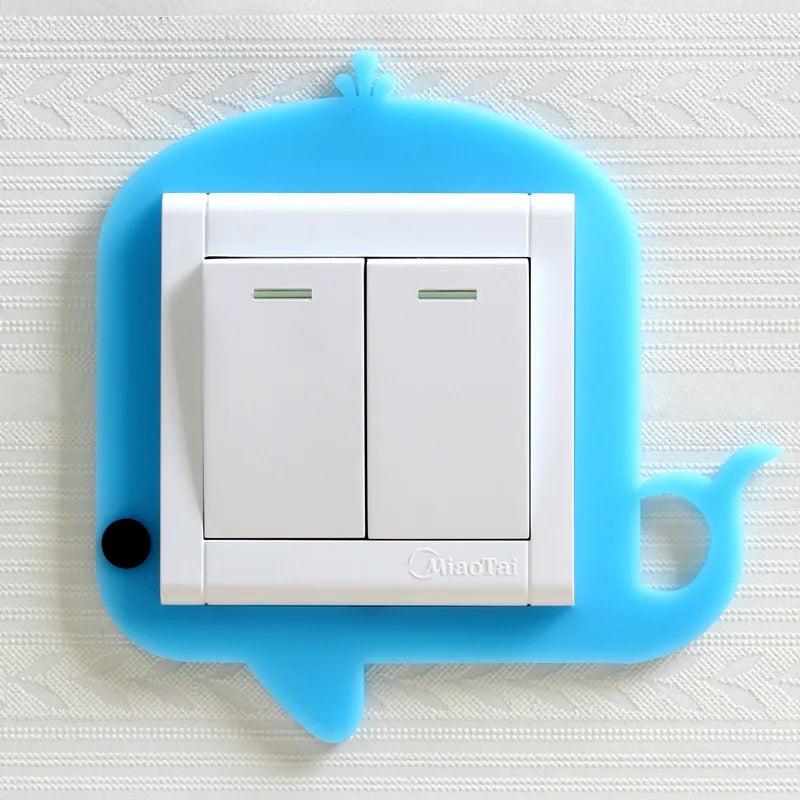 Luminous Silicone Socket Stickers - Wholesalus