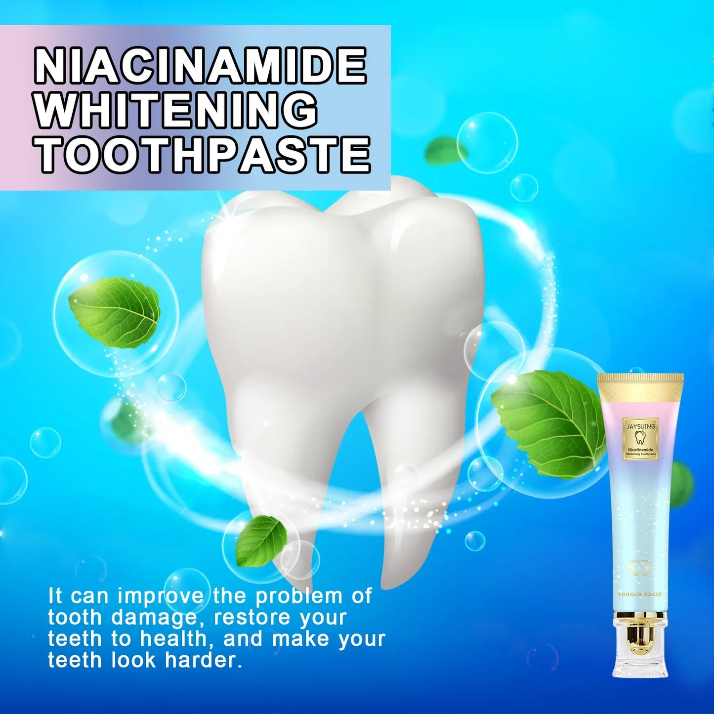 Herbal Stain Removal Whitening Toothpaste - Wholesalus