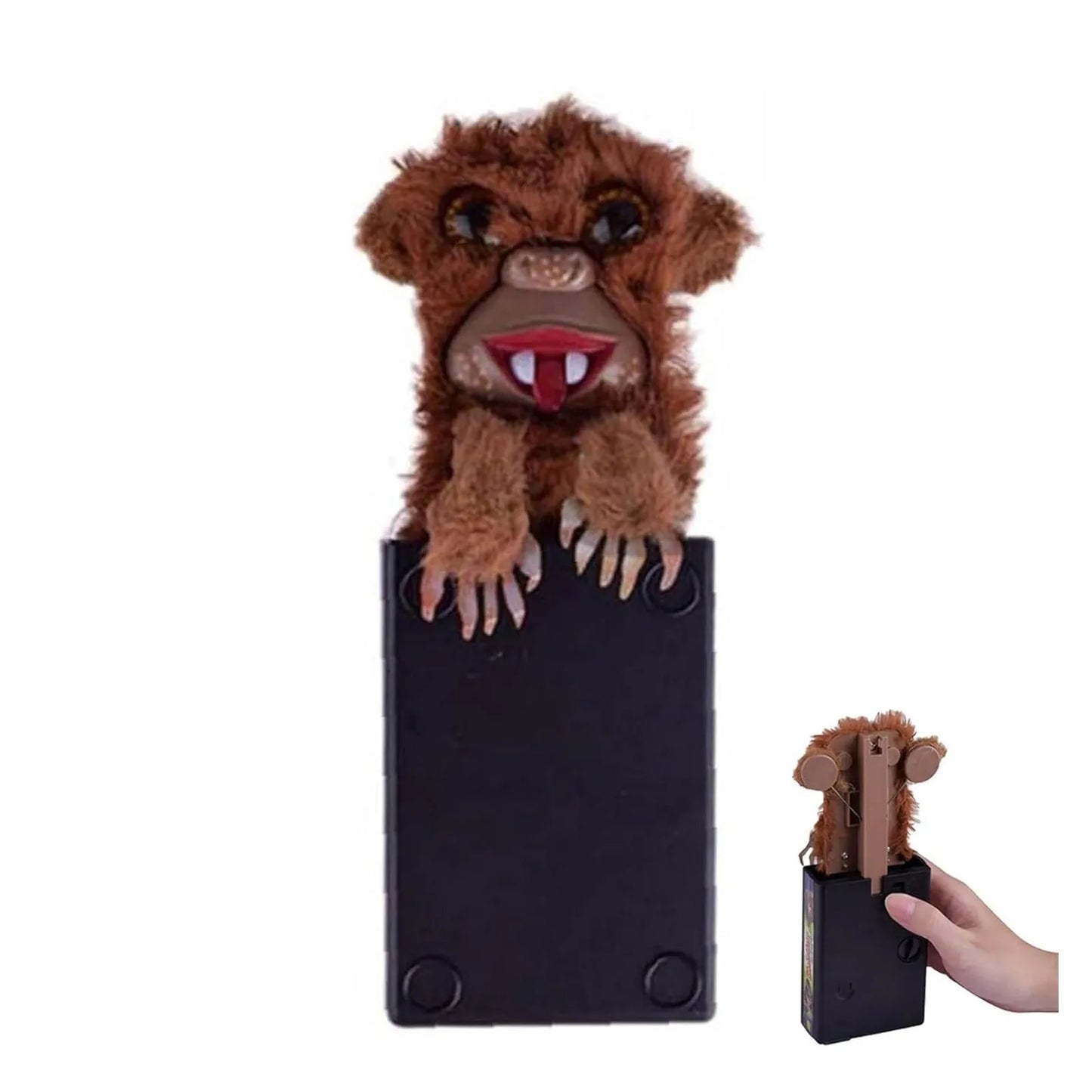 Pop-Up Prank Monkey Toy - Wholesalus