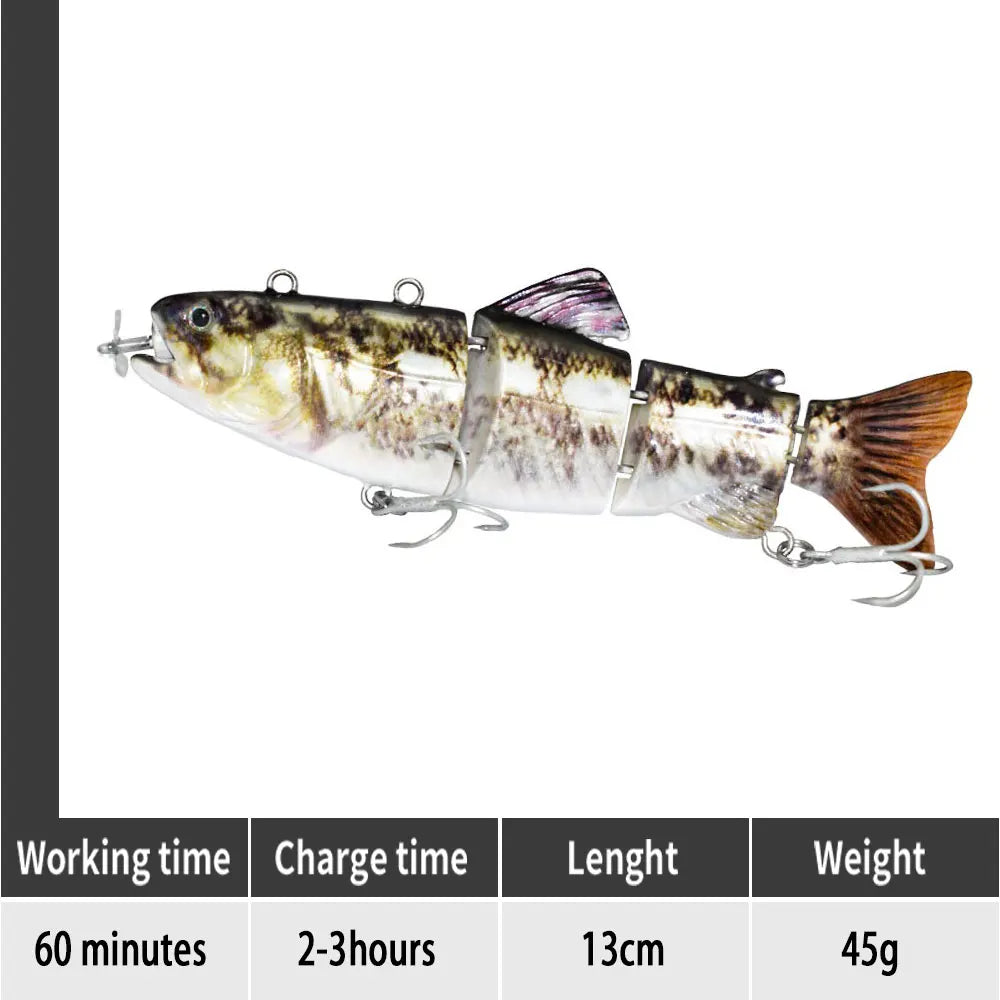 USB Rechargeable Robotic Fishing Lure - Wholesalus