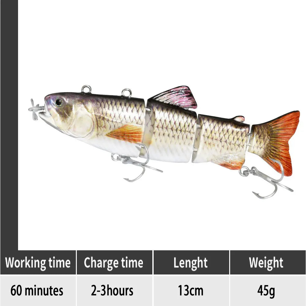 USB Rechargeable Robotic Fishing Lure - Wholesalus