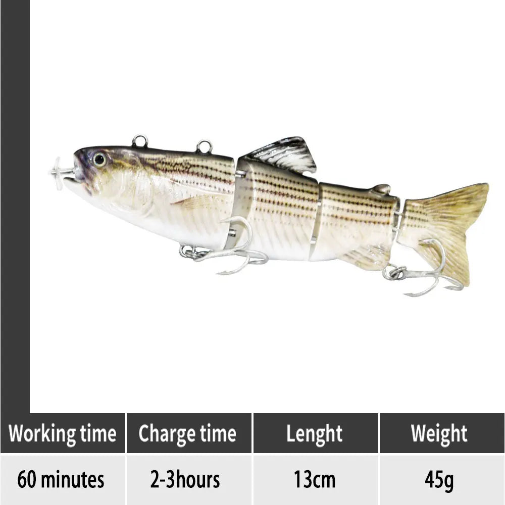 USB Rechargeable Robotic Fishing Lure - Wholesalus