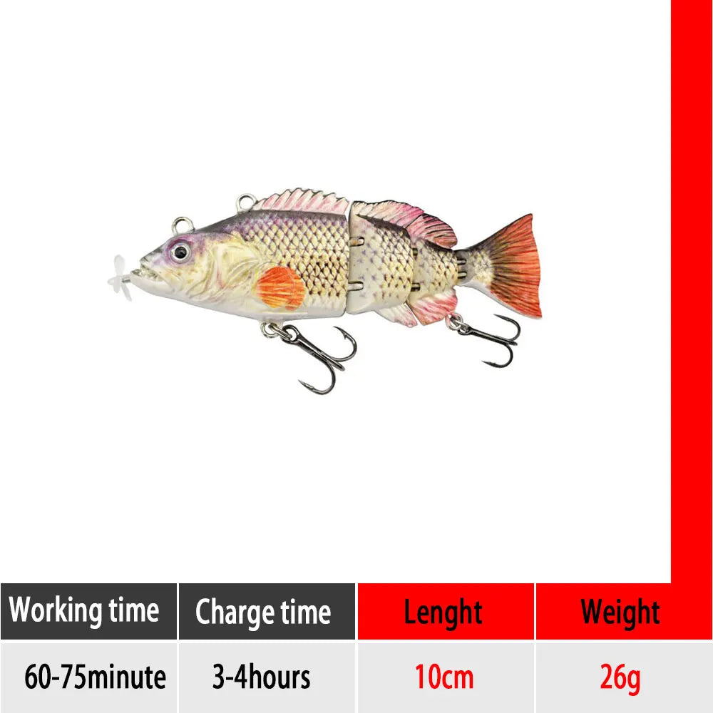 USB Rechargeable Robotic Fishing Lure - Wholesalus