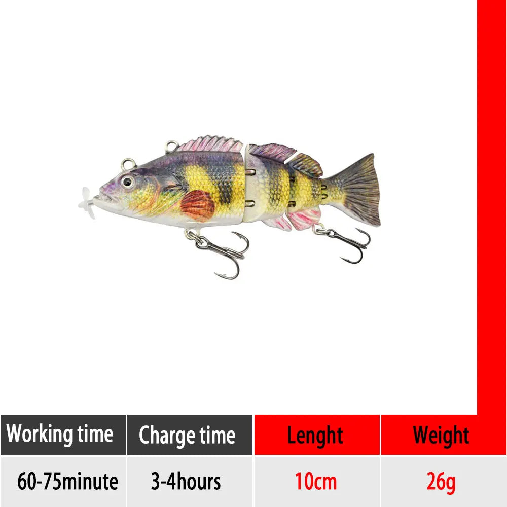 USB Rechargeable Robotic Fishing Lure - Wholesalus