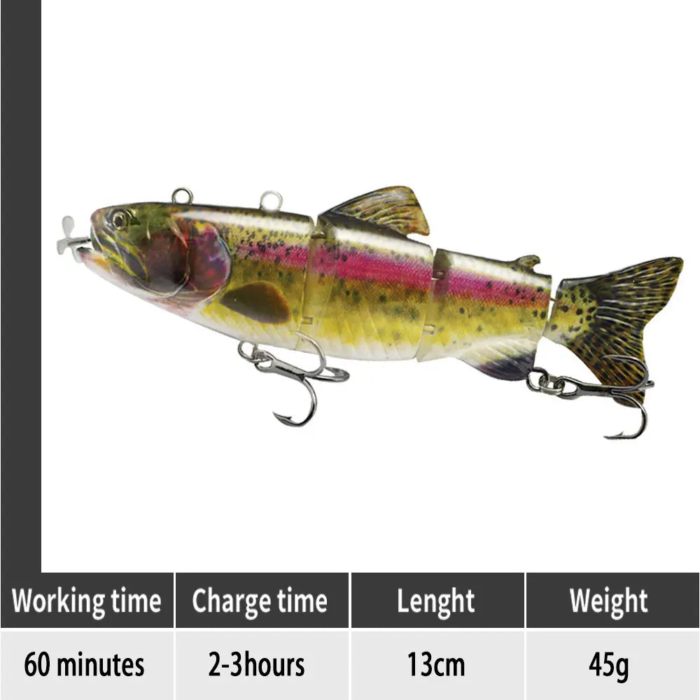 USB Rechargeable Robotic Fishing Lure - Wholesalus