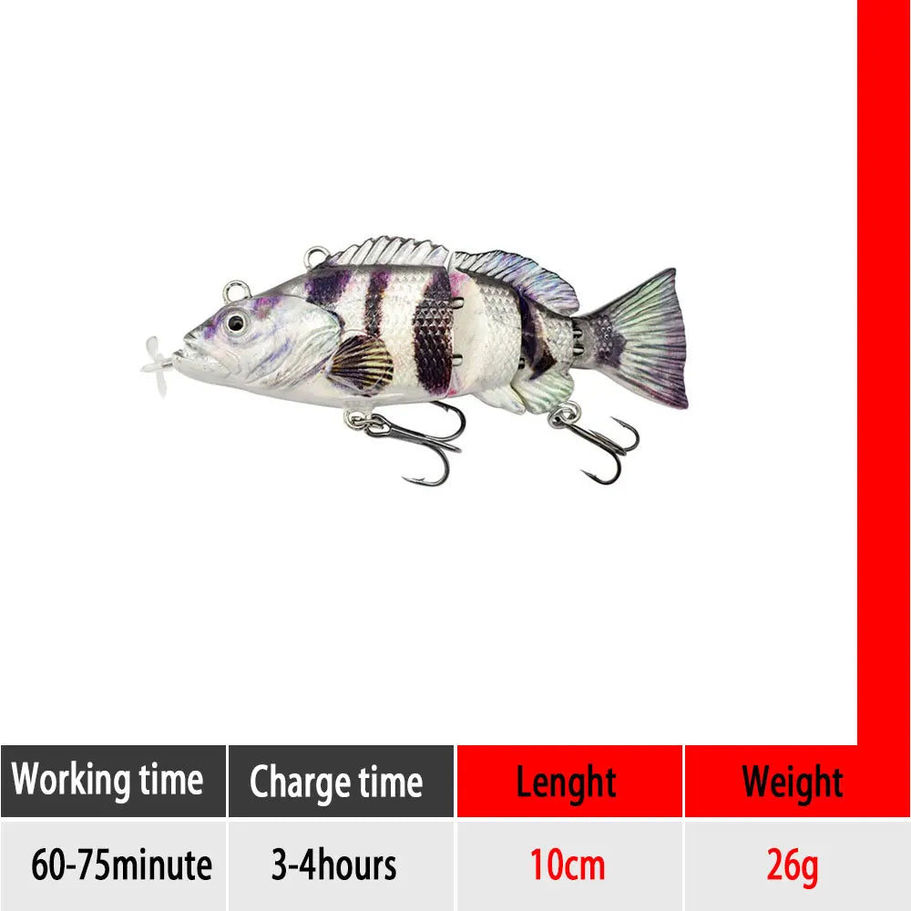 USB Rechargeable Robotic Fishing Lure - Wholesalus