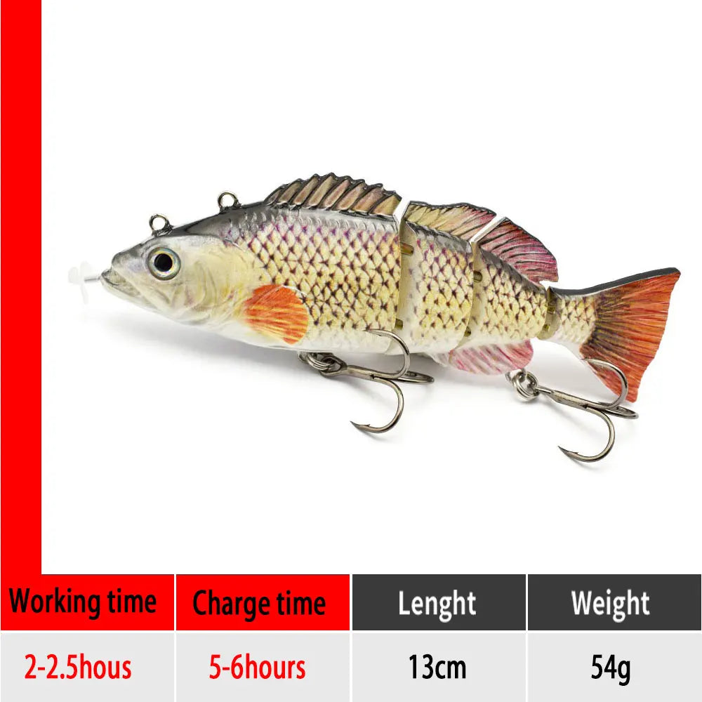 USB Rechargeable Robotic Fishing Lure - Wholesalus