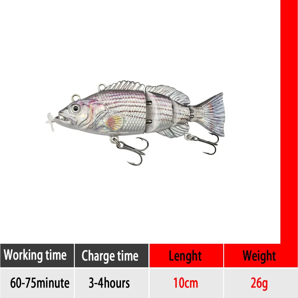 USB Rechargeable Robotic Fishing Lure - Wholesalus