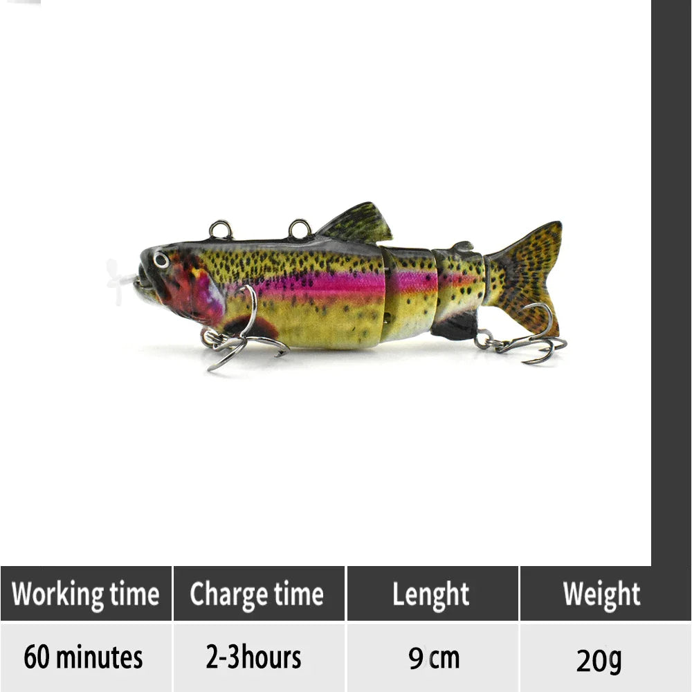USB Rechargeable Robotic Fishing Lure - Wholesalus