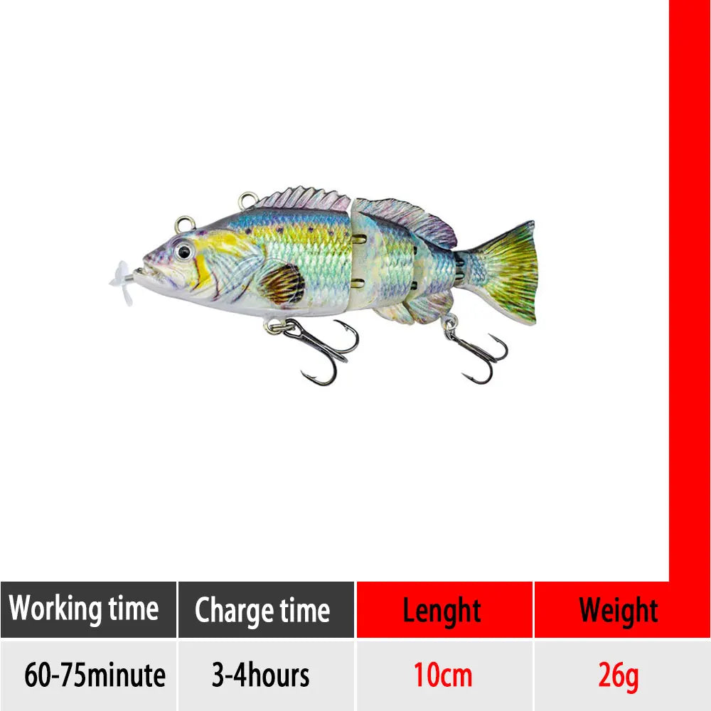 USB Rechargeable Robotic Fishing Lure - Wholesalus