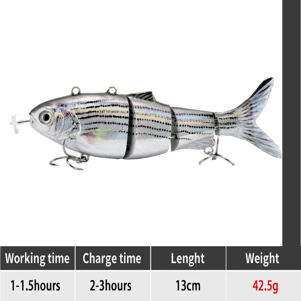 USB Rechargeable Robotic Fishing Lure - Wholesalus