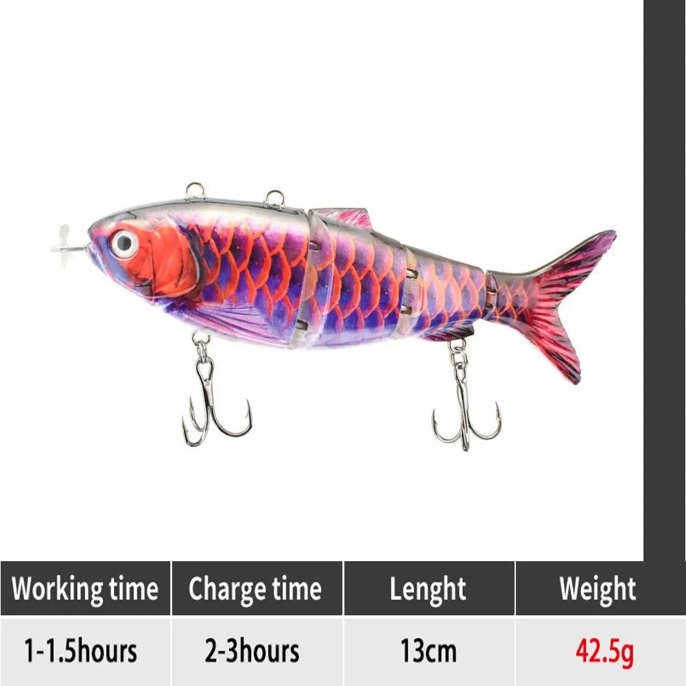 USB Rechargeable Robotic Fishing Lure - Wholesalus