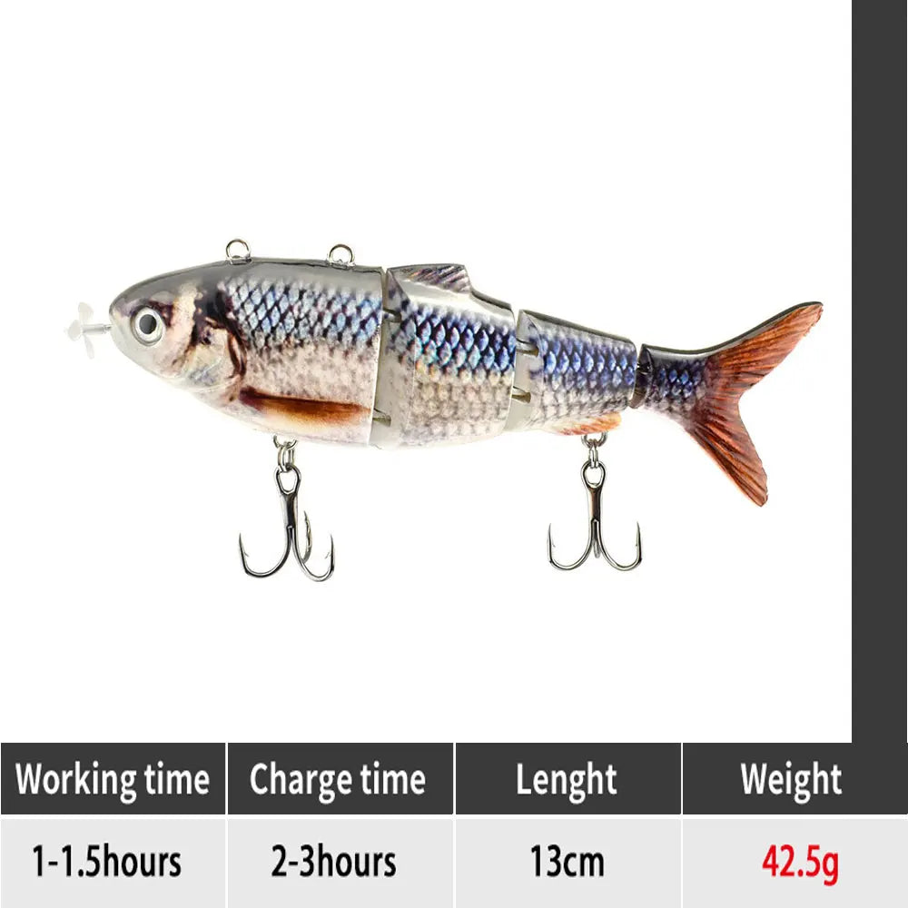 USB Rechargeable Robotic Fishing Lure - Wholesalus