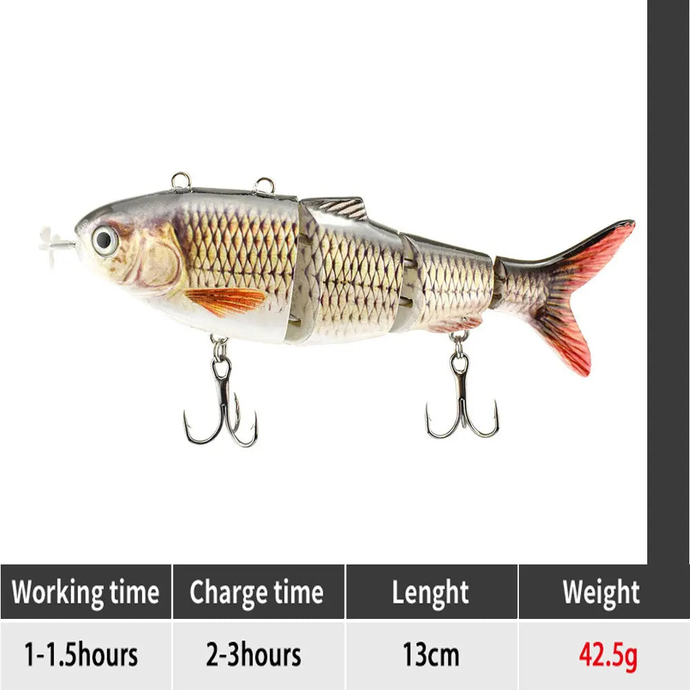 USB Rechargeable Robotic Fishing Lure - Wholesalus