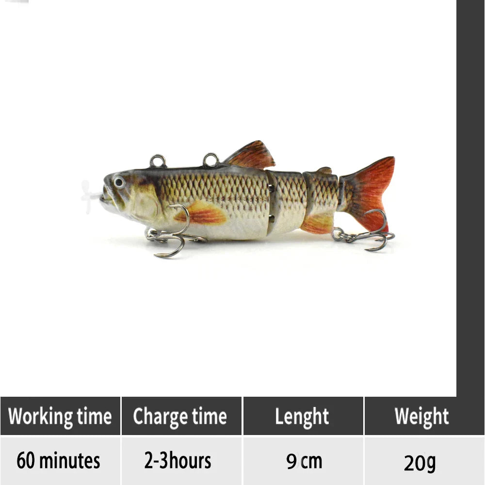 USB Rechargeable Robotic Fishing Lure - Wholesalus
