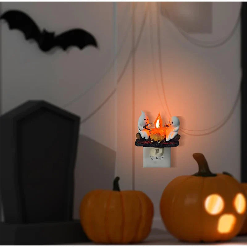 Ghost Campfire Night Light - Wholesalus