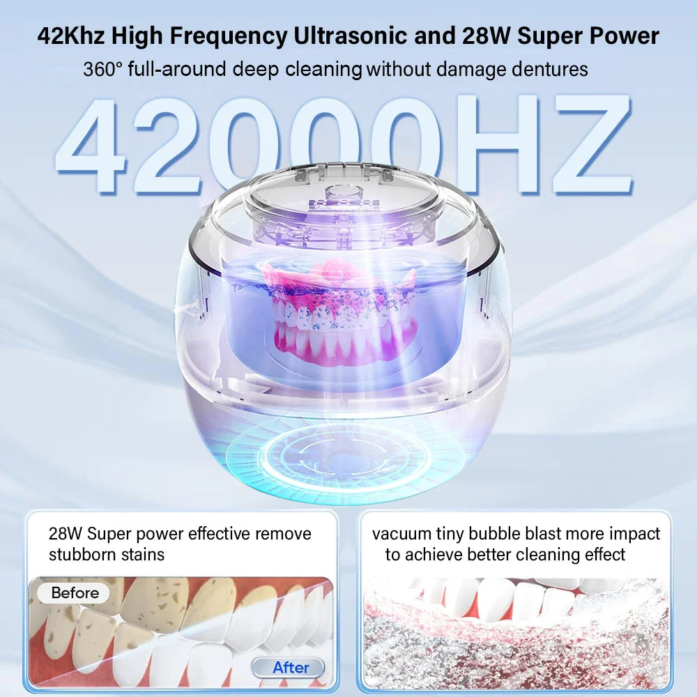 Mini Portable UV Ultrasonic Cleaner - Wholesalus