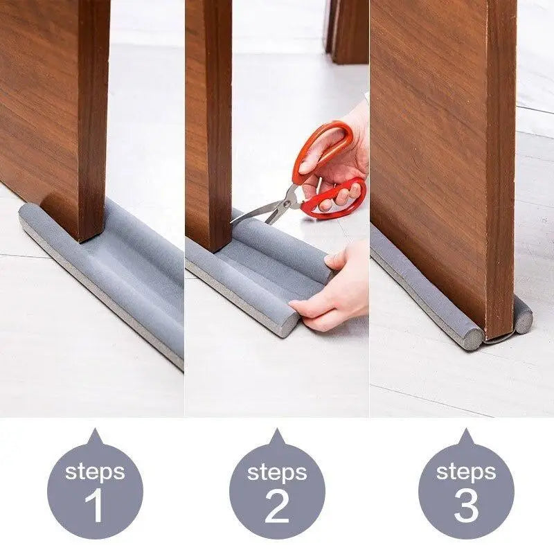 Flexible Double Protector Door Sealing Strip - Wholesalus
