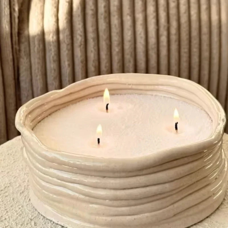 Non-Toxic Reusable Pearled Candle - Wholesalus