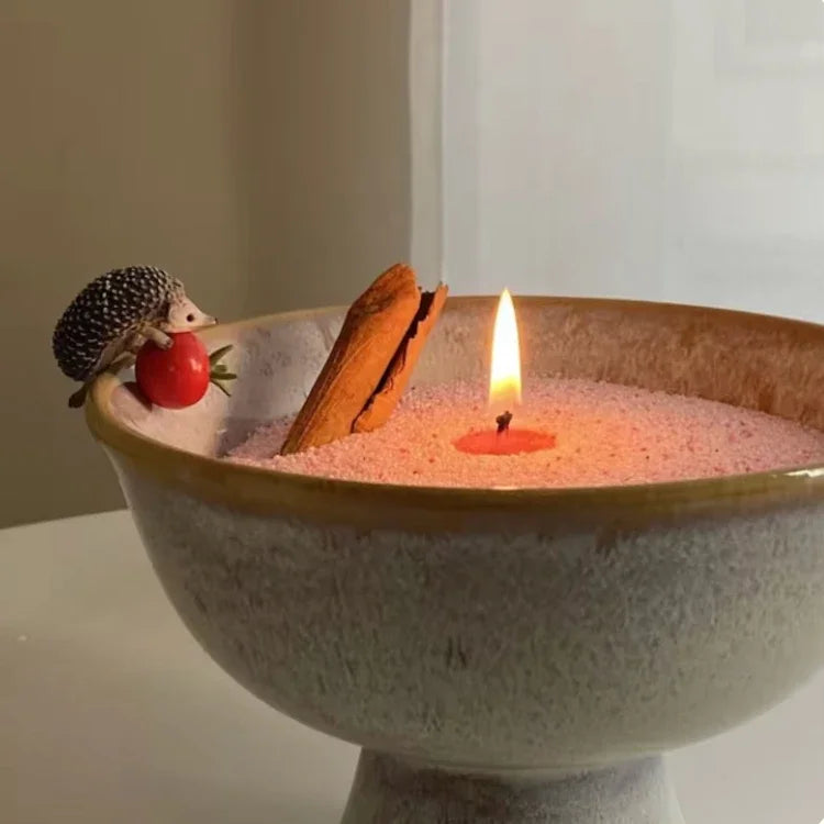 Non-Toxic Reusable Pearled Candle - Wholesalus