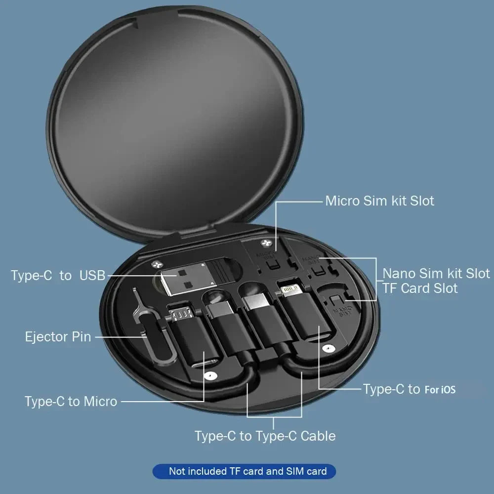 All In One Fast Charging Data Cable Set - Wholesalus